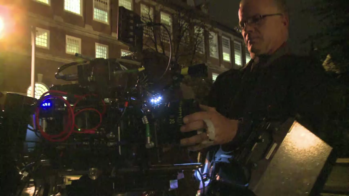 Camera Assistant Swapping Lenses The Social Network Camera Assistant Swapping Lenses The Social Network