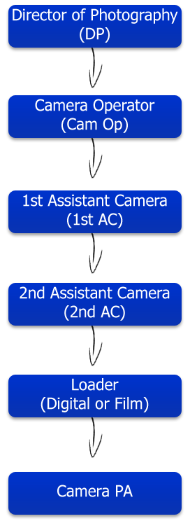 Basic Hierarchical Structure of Film Camera Department Basic Hierarchical Structure of Film Camera Department