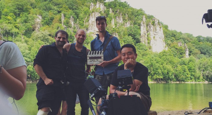 Assassinaut Day 9 Behind the Scenes Slate Pic