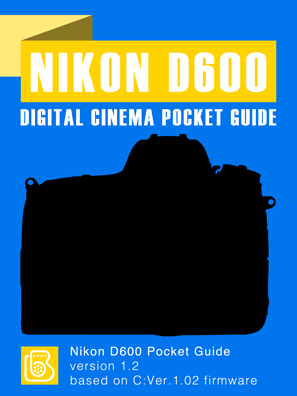 Nikon D600 Pocket Guide Cover