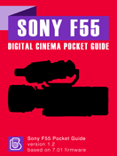 Sony F55 Pocket Guide Cover