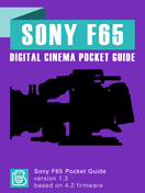 Sony F65 Pocket Guide Cover