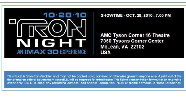My Experience at 'Tron Night' for Tron: Legacy