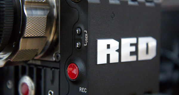 RED Epic Camera Side Shot