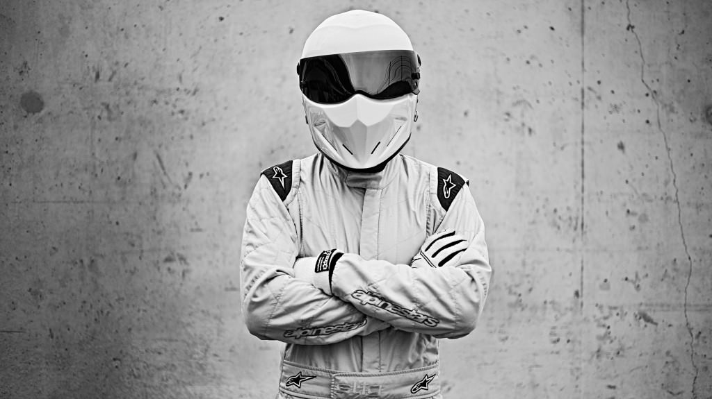 Filming Top Gear from the Perspective of "The Stig"
