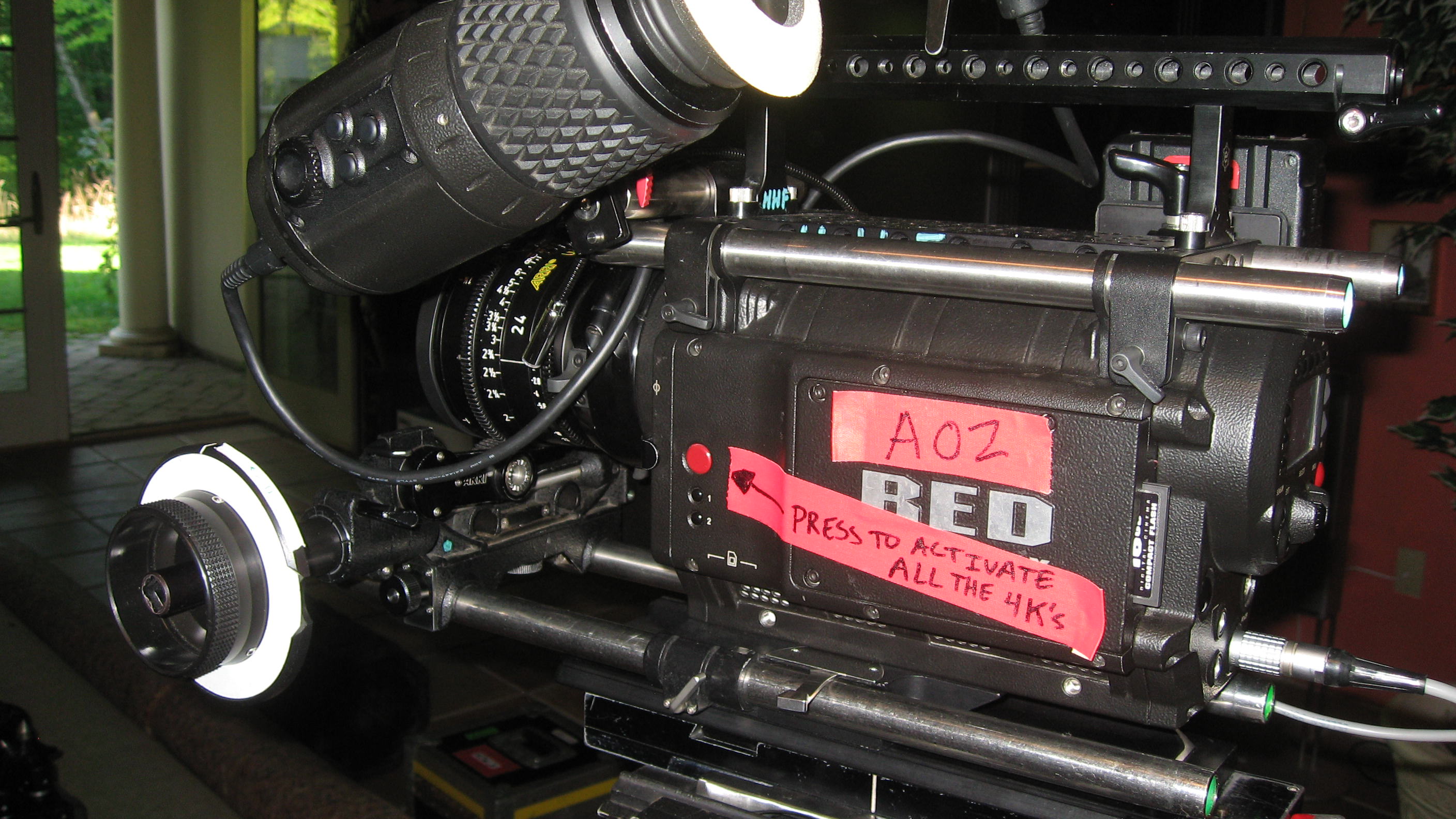 red camera frame rate