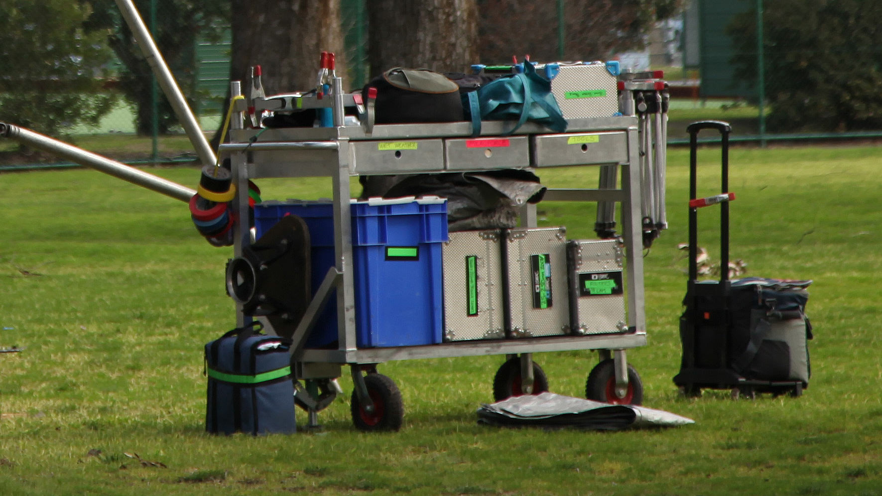Be a Faster AC 1 Use a Camera Cart for Your Gear The Black and Blue