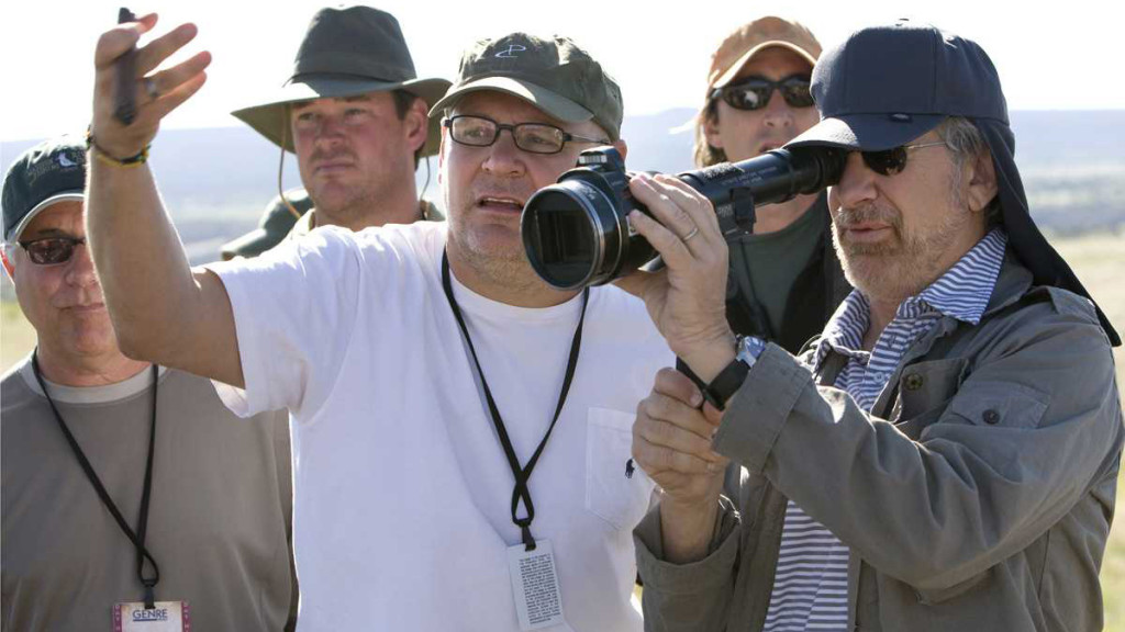Janusz Kaminski and Steven Spielberg On Set